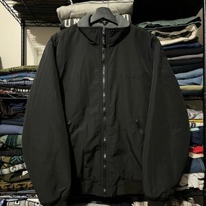 L.L. Bean Men's Black Full-Zip Puffer Jacket